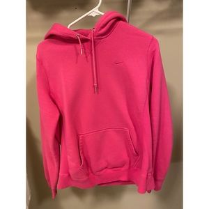 Hot pink Nike Hoodie